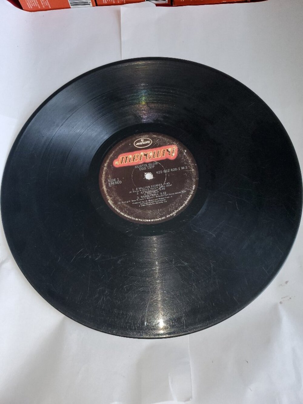 MERCURY KURTIS BLOW EGO TRIP 422-822 NO COVER VINYL RECORD